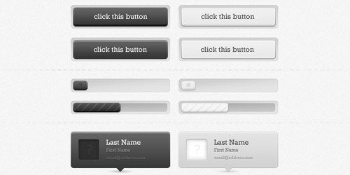 Slick UI elements